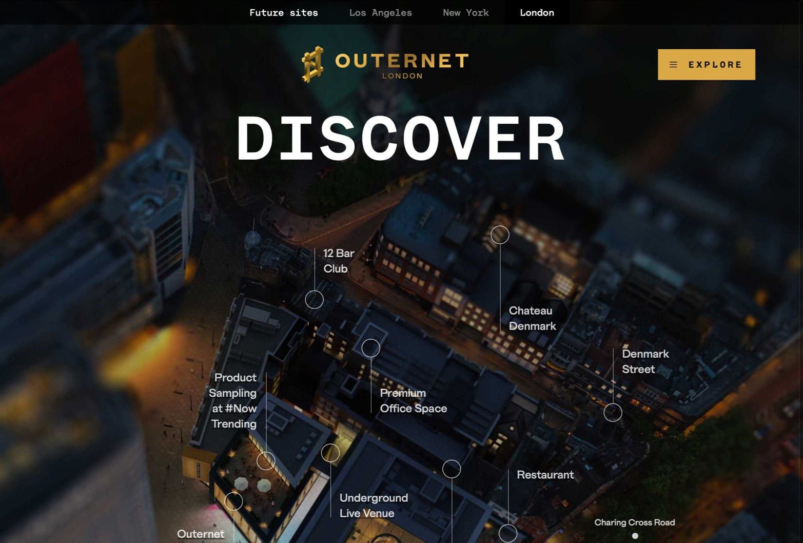 "Discover" page on the Outernet website