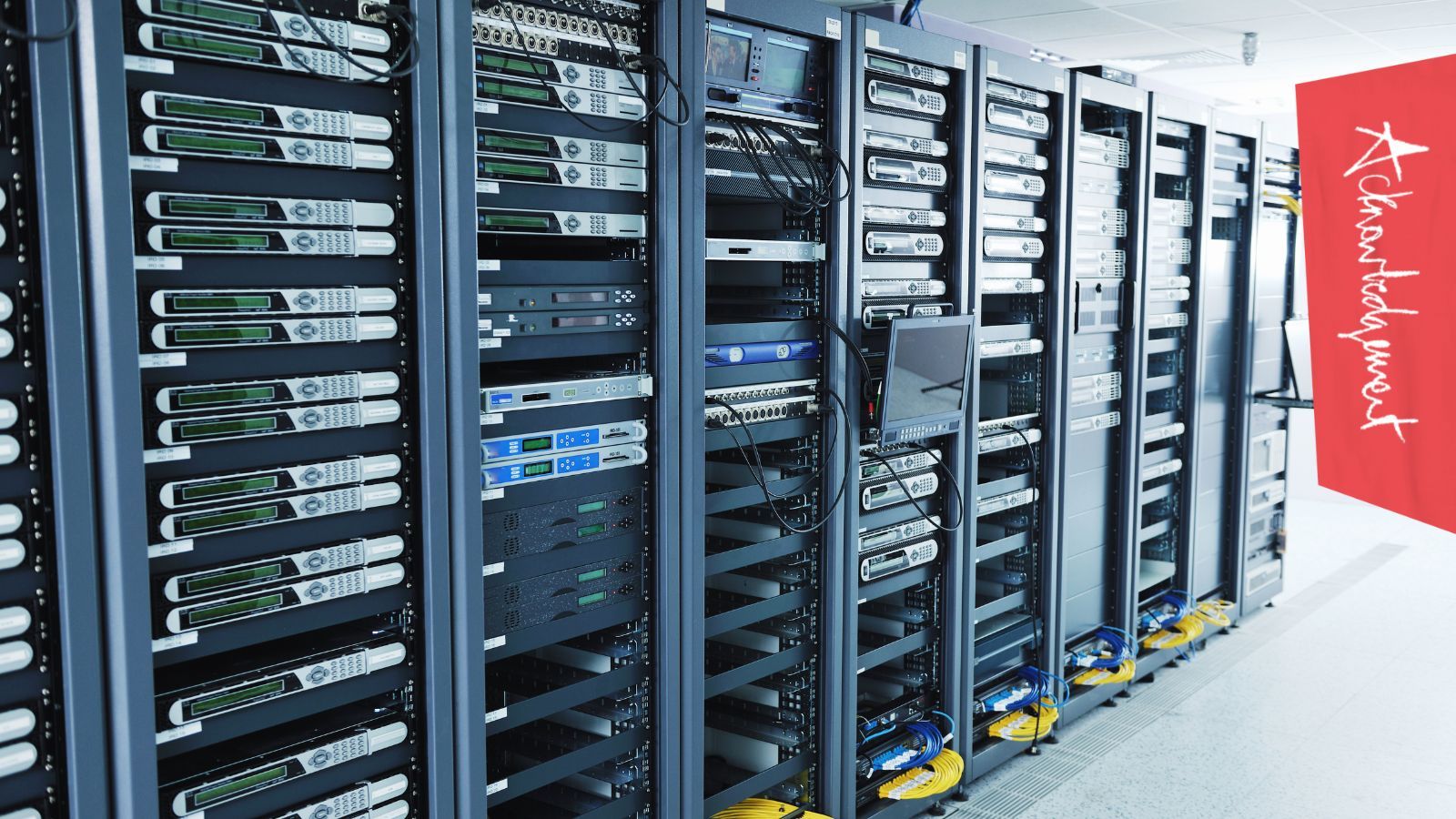 Servers in a data centre